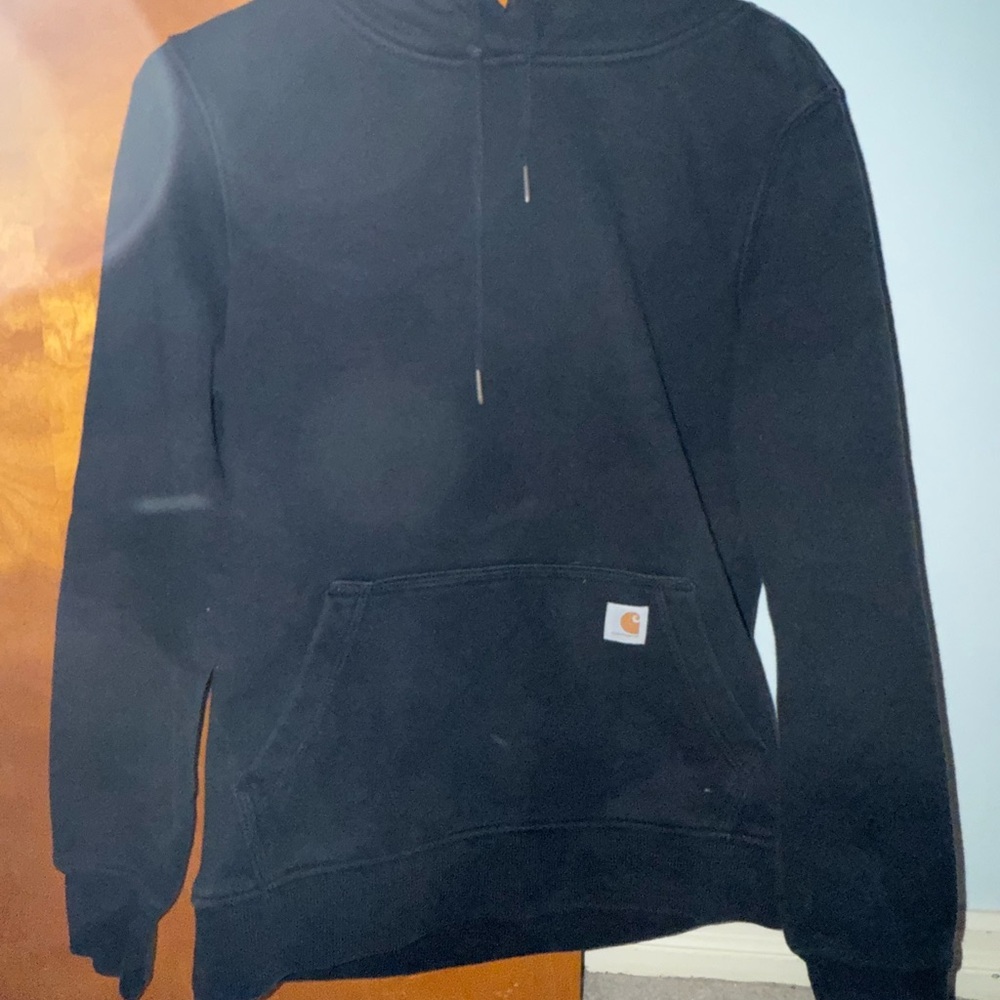 Carhartt Men's Black Hoodie Sweater
